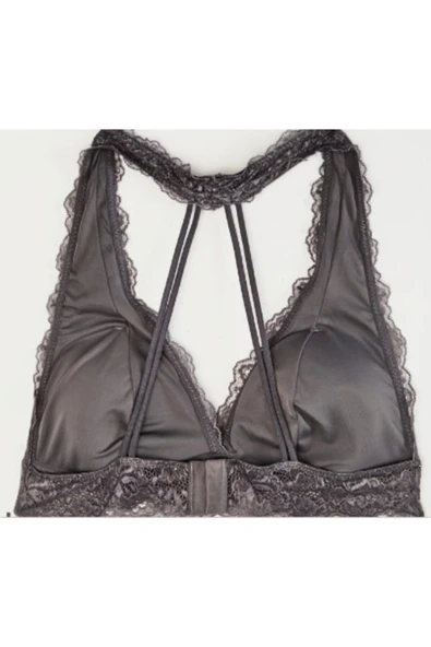 FULL DANTEL SIRT DETAYLI KAPLI BRALET - 7