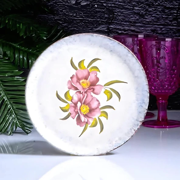 911 PASTA TABAK 20 CM MAT FLOWER