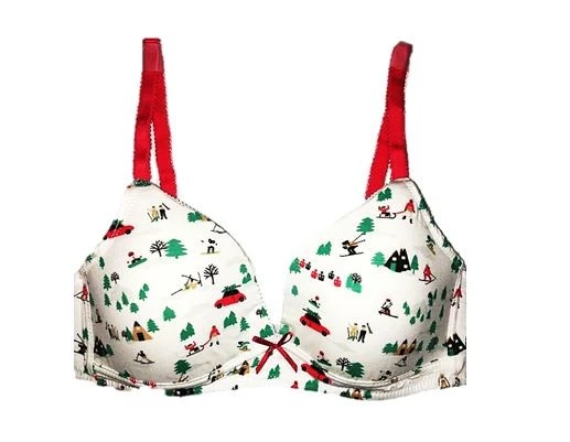 KOTON KAYAK BASKILI DESTEKSİZ KAPLI FİRST SÜTYEN DS200022FB