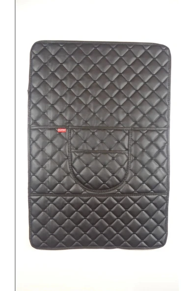 Lüks Deri Cepli Araç Koltuk Arkası Organizer Siyah ürün görseli 1