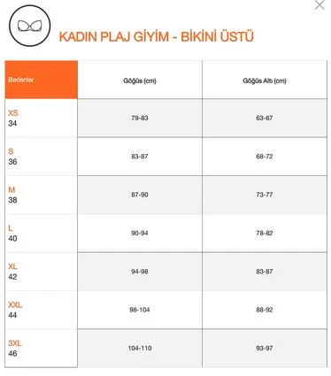 Toparlayıcı balenli bikini üstü geniş beden aralığı - 11