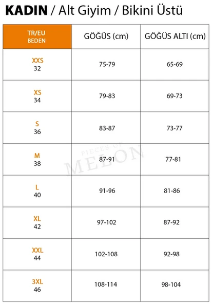 Toparlayıcı balenli bikini üstü geniş beden aralığı - 12