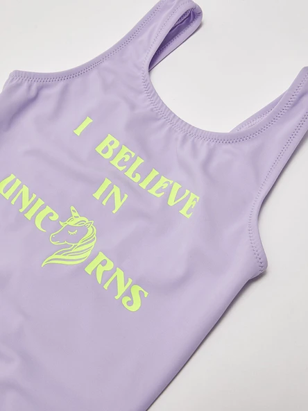 Baskılı kız çocuk mayo - 9