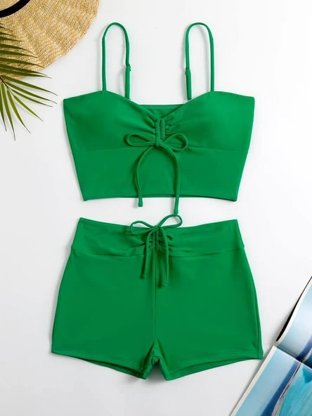 Taytlı Bikini Takım DB200802BT - 6