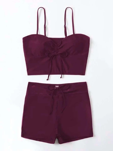 Taytlı Bikini Takım DB200802BT - 12