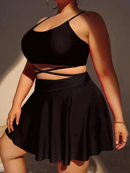 Micro etekli curve bikini altı - 4