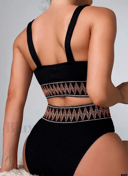 Zz lastikli bikini takım - 3