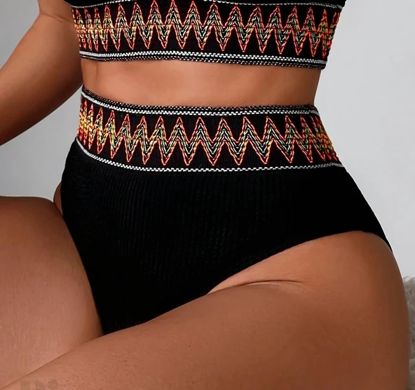 Zz lastikli bikini takım - 4