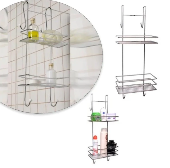 SAS Duşakabin Askılı Düz Banyo Rafı SAS Duş askısı - 4