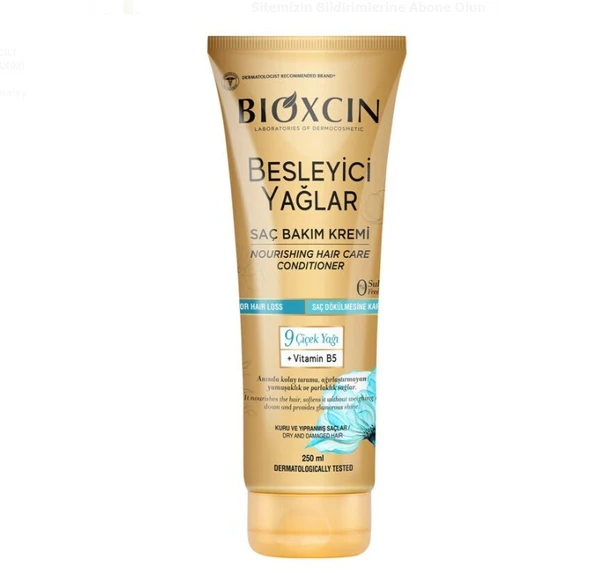 Bioxcin Besleyici Yağlar Saç Bakım Kremi 250 ml