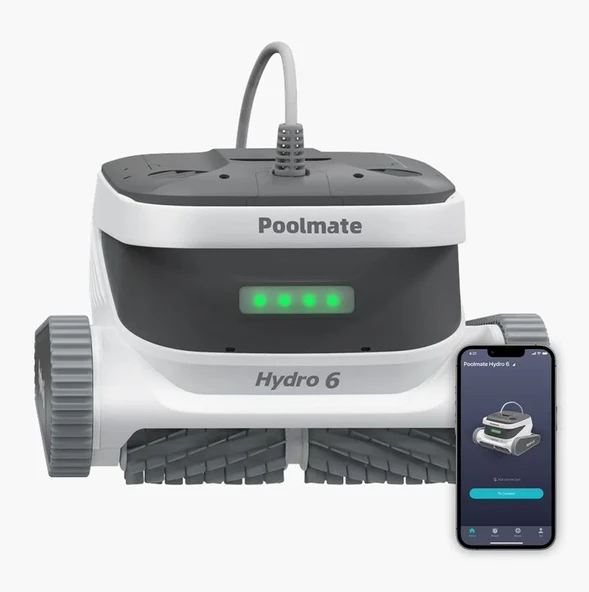POOLMATE Hydro 6 Otomatik Havuz Süpürge Robotu-Robotic Poll Cleaner-ToptancıyızBiz - 2