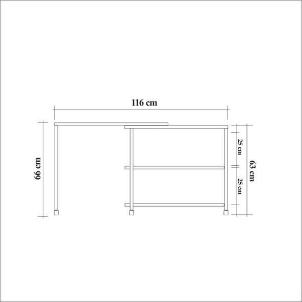 Esyala Rina Çok Amaçlı Sehpa Atlantik - 7