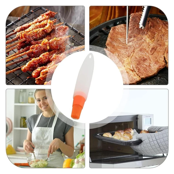 Ayt Sunup SN-27102 Yağ Fırçası Hamur İşi Yağ Sos Sürme Fırçası Mutfak Ürünü - 2