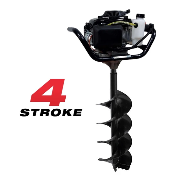 Tomking EA144P Çift Helezonlu 4 Zamanlı Toprak Burgu Makinası 300 mm 4 Hp - Resim 3