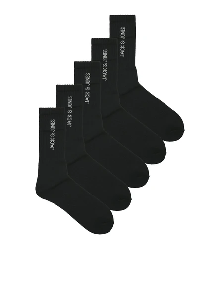 JACK JONES Erkek 5 li Uzun Spor Çorap 12266536