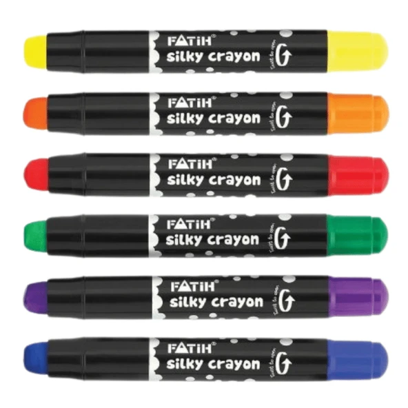 Fatih Jel Silky Crayon 6 Renk Çevirmeli Mekanizmalı - 3