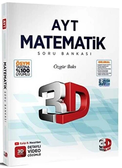 3D Ayt Matematik Soru Bankası Özgür Balcı