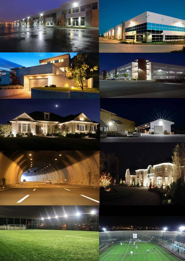 200W Led Projektör Site Çevre Aydınlatma DLS Armatür - 5