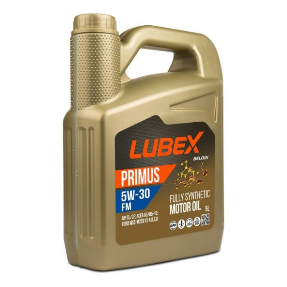 Lubex Primus FM 5W-30 5 Lt Tam Sentetik Motor Yağı (4 Adet) - 2