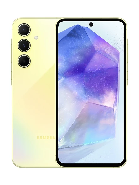 Samsung Galaxy A55 128 GB 8 GB Ram (Samsung Türkiye Garantili) Sarı