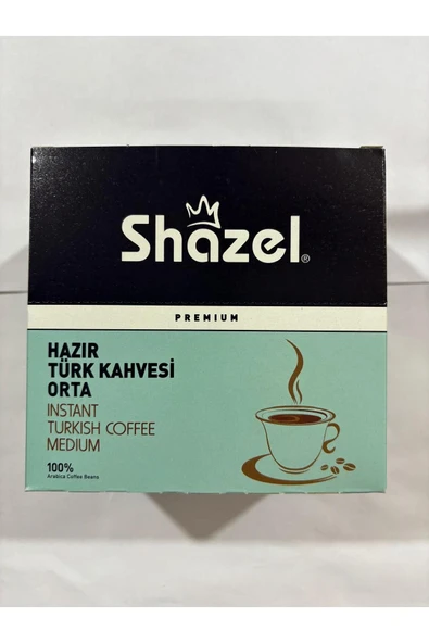 Shazel Hazır Türk Kahvesi 7g X 12 Adet X 3 Kutu- Orta - 3