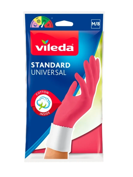 Vileda Universal Standart Eldiven Orta M/8
