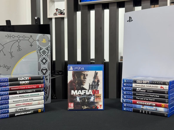 Mafia 3 Ps4 - Ps5 Oyun CD’si (İKİNCİ EL) - 2