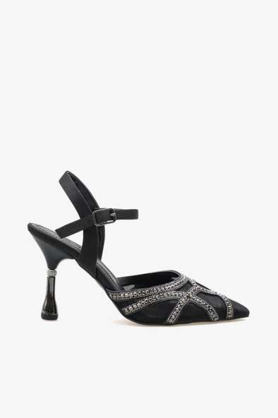 Pisagor Ps-32640 8,5 Cm Topuklu Kadın Stiletto Ayakkabı - 3