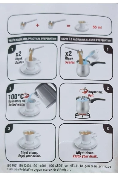 Shazel Hazır Osmanlı Dibek Kahvesi 2 Adet X 200gr - 3