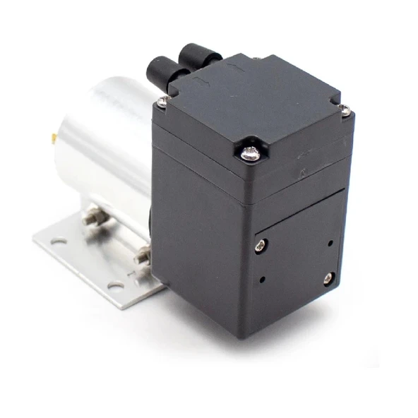 DC 12V Vakum Pompası - 75KPa 7L/dk Motor - Resim 2