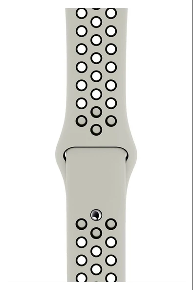 Apple Watch Series 6 40 MM Fileli Kordon Gri-Siyah