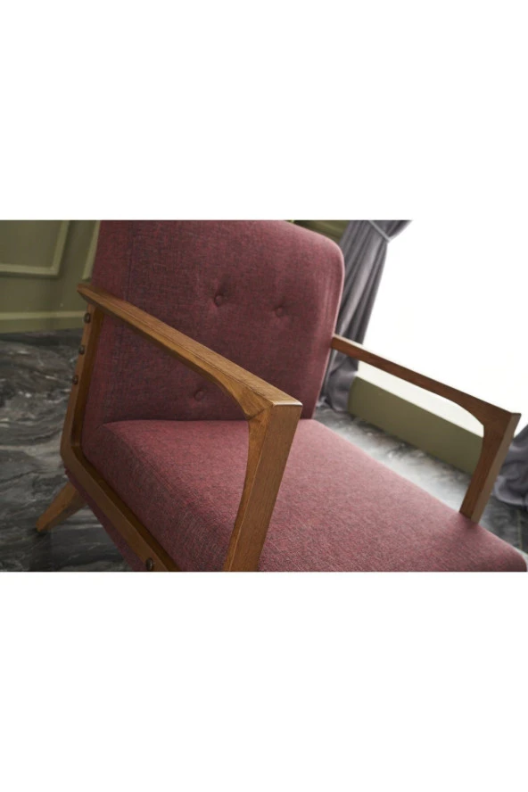 Evdebiz Kemer Berjer Bordo - 3