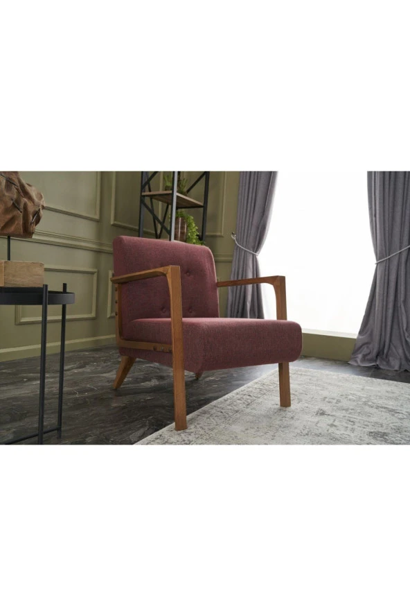 Evdebiz Kemer Berjer Bordo - 4