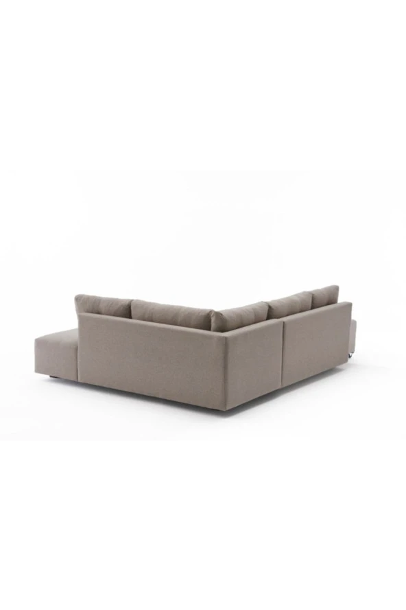 Evdebiz Stil Yataklı Köşe Koltuk Krem Sağ - 7