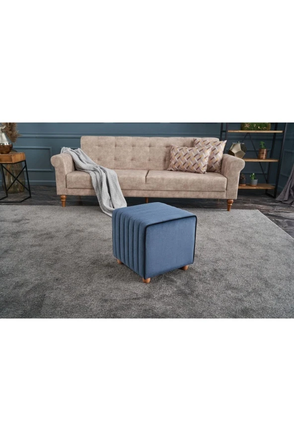 Evdebiz Mavi Mona Puf