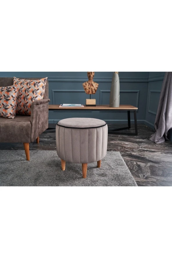 Evdebiz Lindy Puf Gri