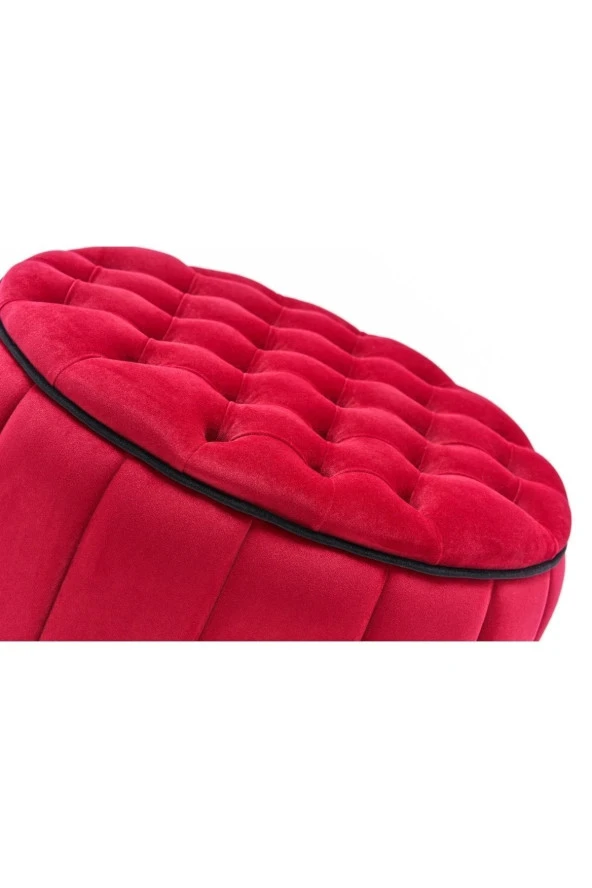 Evdebiz KırmızıJasmin Puf - 6