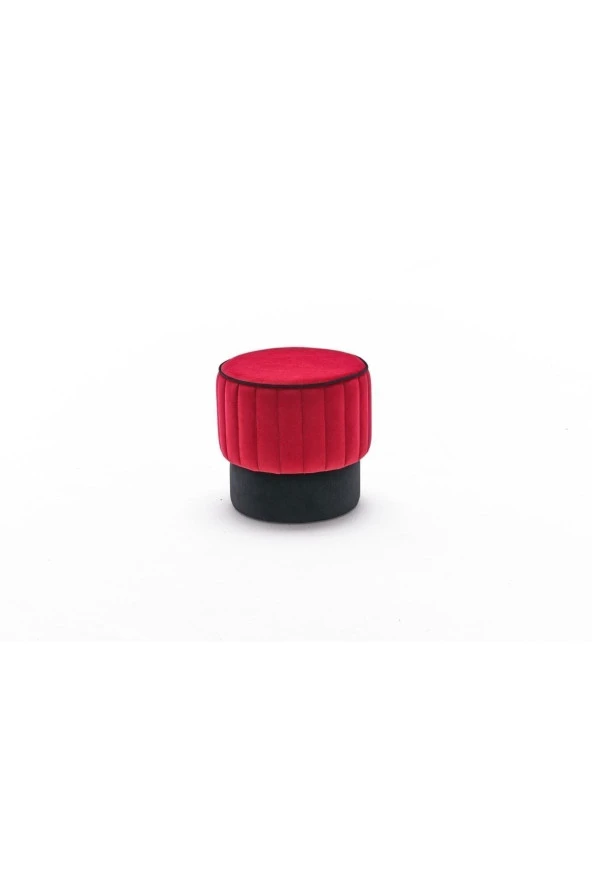 Evdebiz Puf Kırmızı - 5