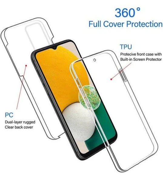 Samsung Galaxy A35 Çift Taraflı Silikon Kılıf - 2