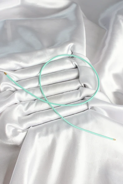 Mıknatıslı Turkuaz Renk Sarmal Kadın Bileklik - EBJ250530W34286 - Resim 2