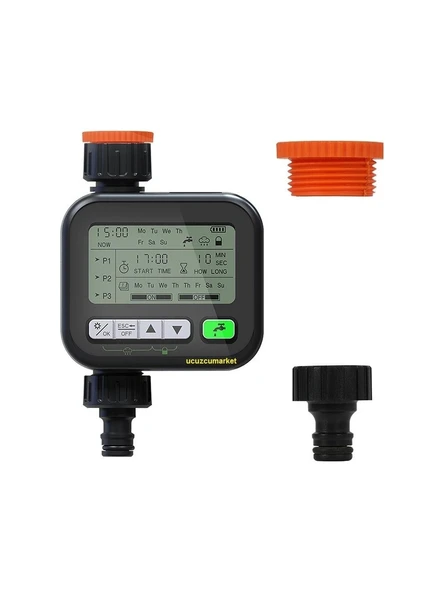 Otomatik Bahçe Sulama Zaman Saati (Lcd Ekran-Digital Progranabilir)