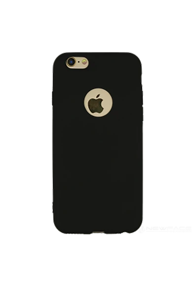 Apple iPhone 6S Plus Premium Silikon Kılıf Siyah