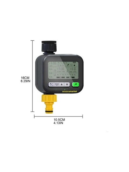 Otomatik Bahçe Sulama Zaman Saati (Lcd Ekran-Digital Progranabilir) - 5