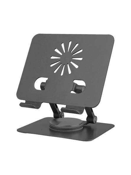 Plentiful Tablet Stand 360 Derece Dönebilen Metal Alüminyum Katlanır Stand