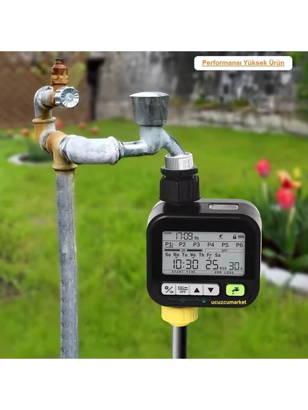 Otomatik Bahçe Sulama Zaman Saati (Lcd Ekran-Digital Progranabilir) - 3