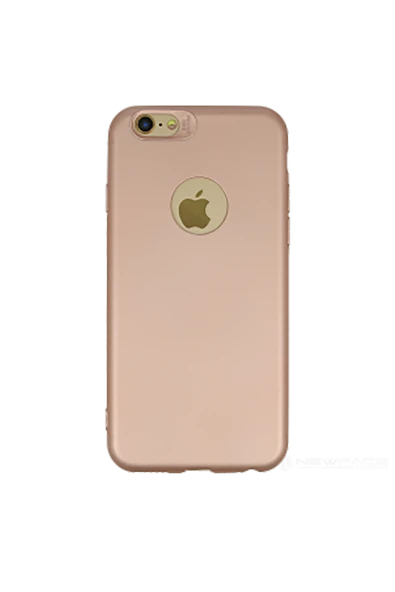 Apple iPhone 6S Plus Premium Silikon Kılıf Rose Gold