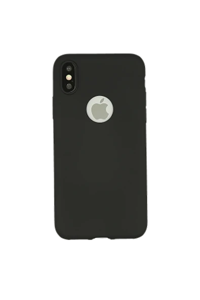 Apple iPhone X Premium Silikon Kılıf Siyah