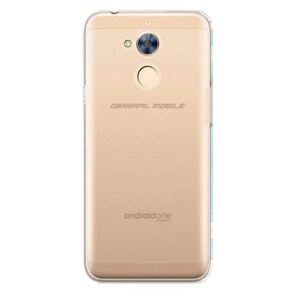 General Mobile GM8 Premium Silikon Kılıf Şeffaf