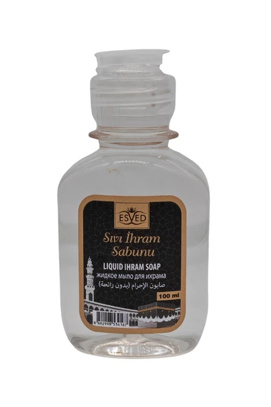 Kokusuz Sıvı Sabun Kokusuz İhram Sabunu Kokusuz Sabun Hac ve Umre İçin Kokusuz Sabun 100 ml.