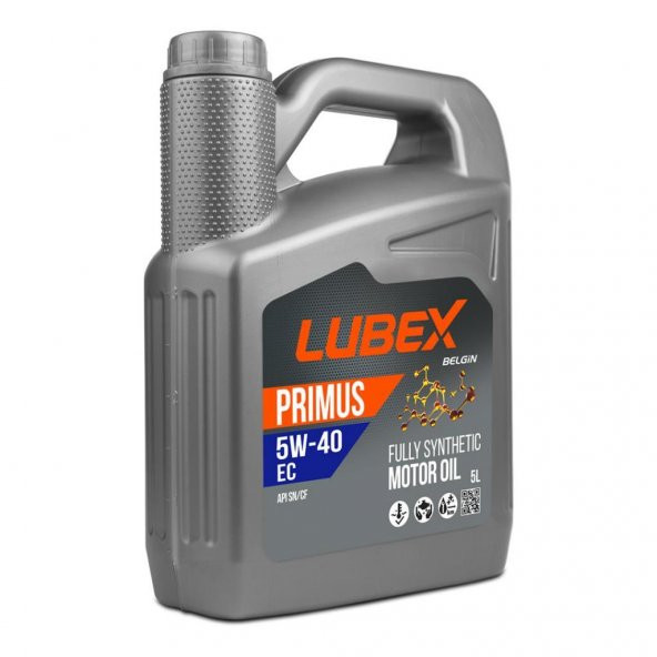 Lubex Primus EC 5W-40 5 Lt Tam Sentetik Motor Yağı (2 Adet) - 2